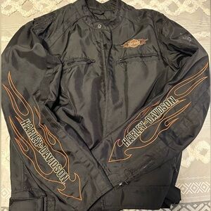 Harley Davidson 100% polyester riding coat.